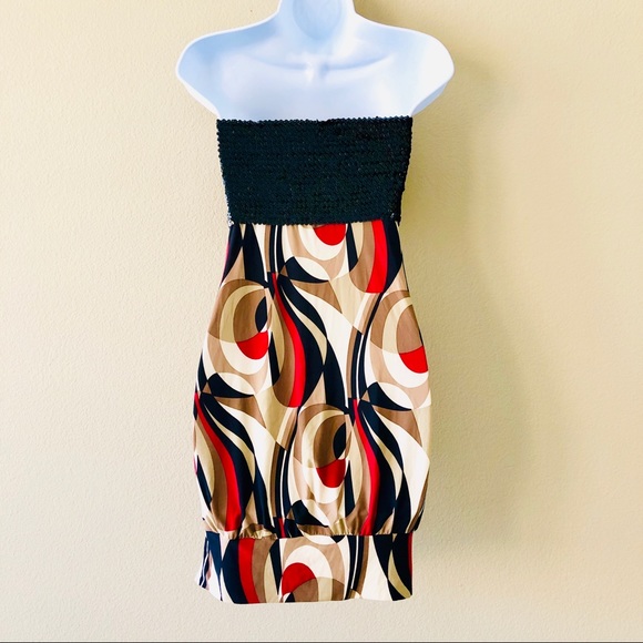 🆑JANETTE⚡️Strapless Sequins Homecoming Dress_S - Picture 2 of 9